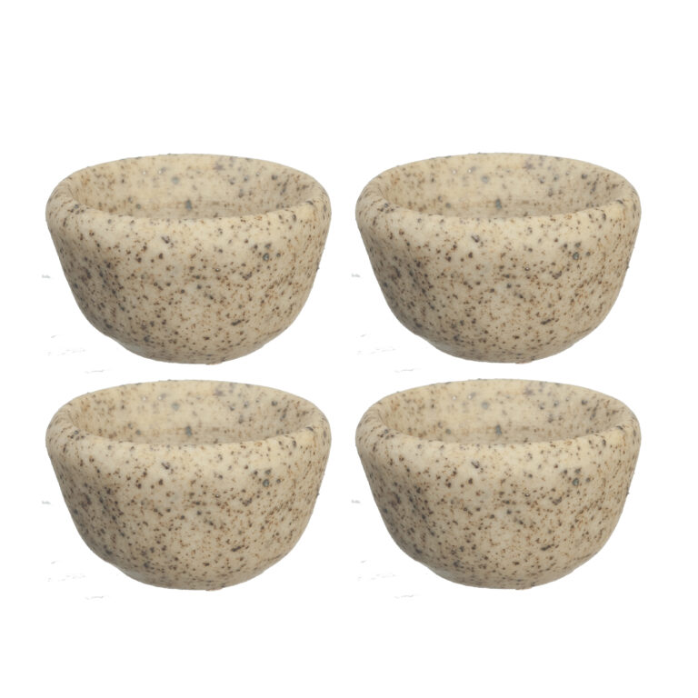 STONE FINISH CER.BOWLS/4