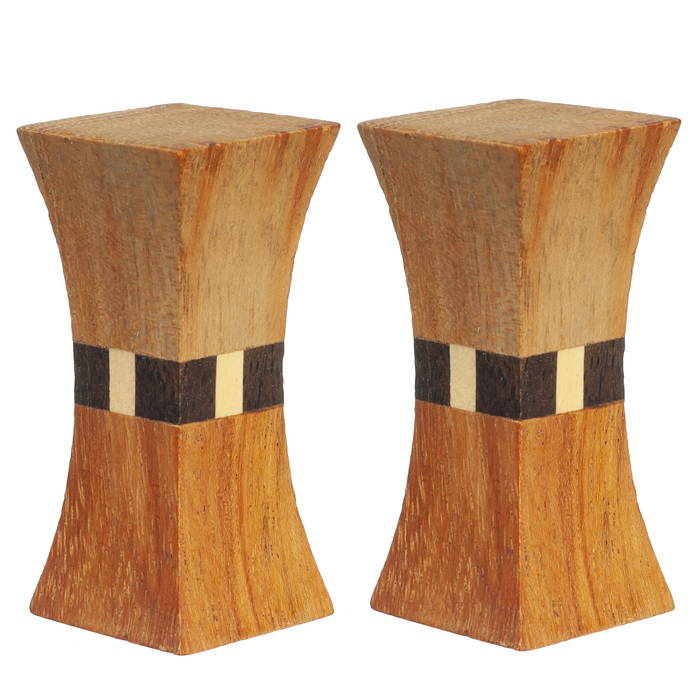 WOODEN DISPLAYS/SET/2