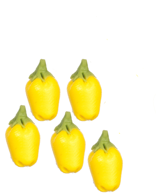 YELLOW PEPPERS/5pcs