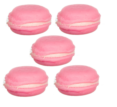 STRAWBERRY MACARONS/5pcs