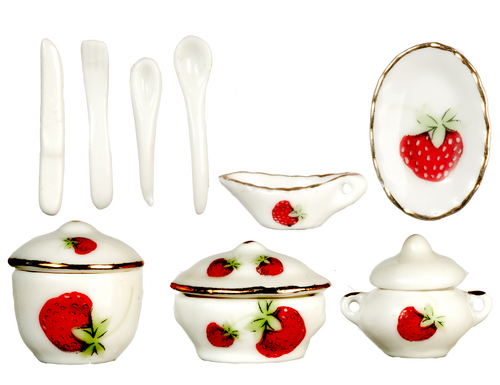 STRAWBERRY DINNERWARE/12