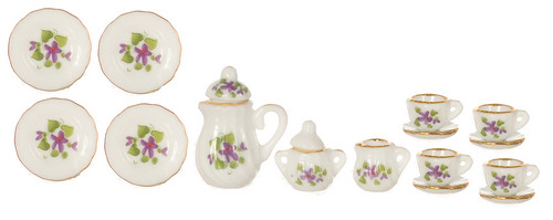 FLORAL CHINA SET/17