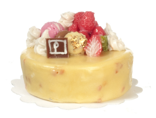 CAKE W/STRAWBERRY