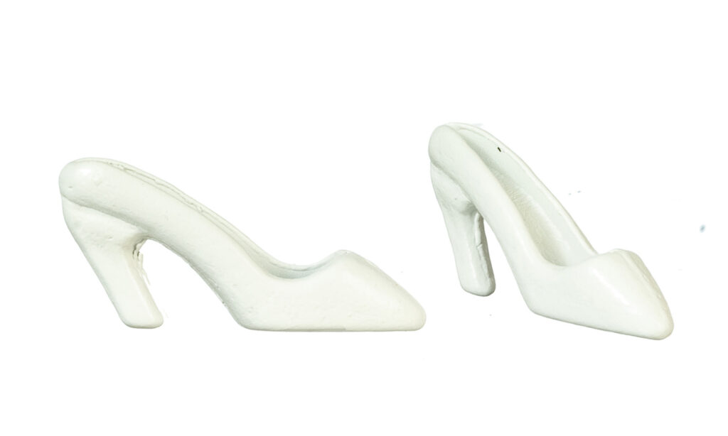MINI HIGH HEEL SHOES/WHIT