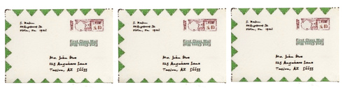 FIRST CLASS MAILERS/3