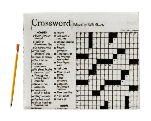 CROSSWORD PUZZLE/PENCIL