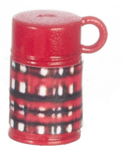 THERMOS/RED PLAID