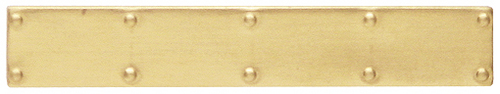 BRASS KICK PLATE/2pcs