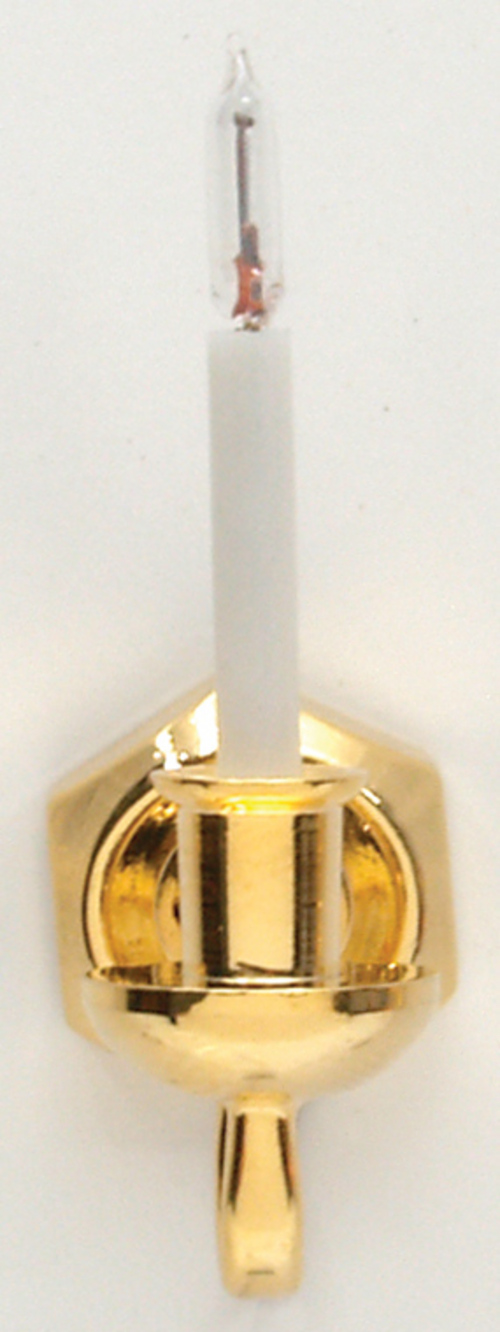 SGL-CNDL.WALL SCONCE/BI-P