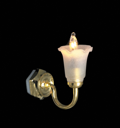 TULIP WALL SCONCE/CANTED