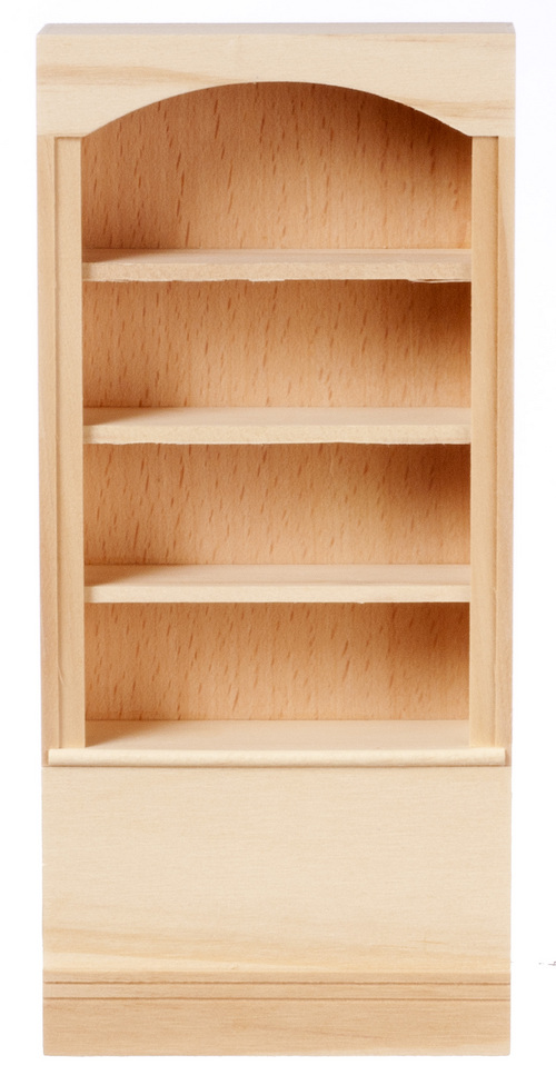 BOOKCASE 1-SEC/4-SHELF