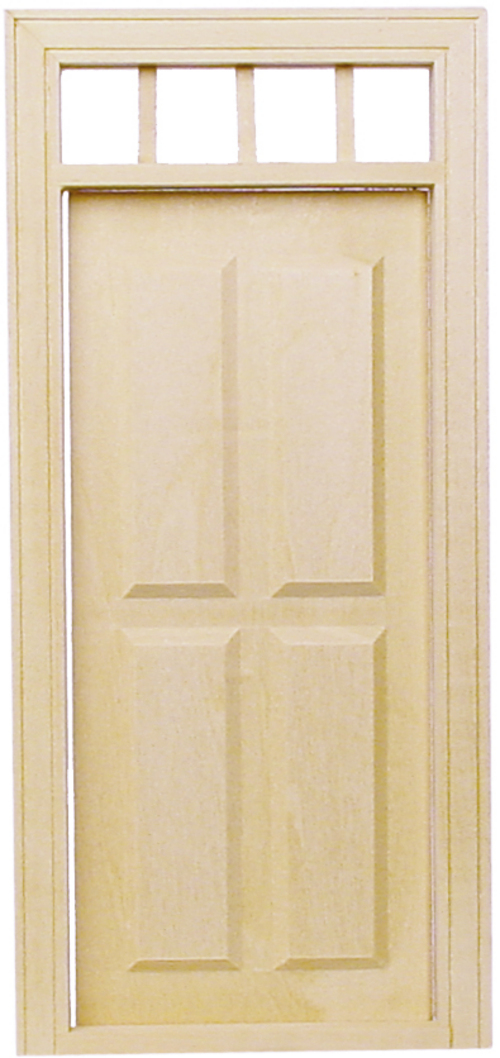 4-PANEL PREHUNG DOOR
