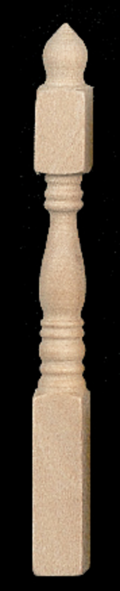 NARROW CENT. NEWEL POST/6