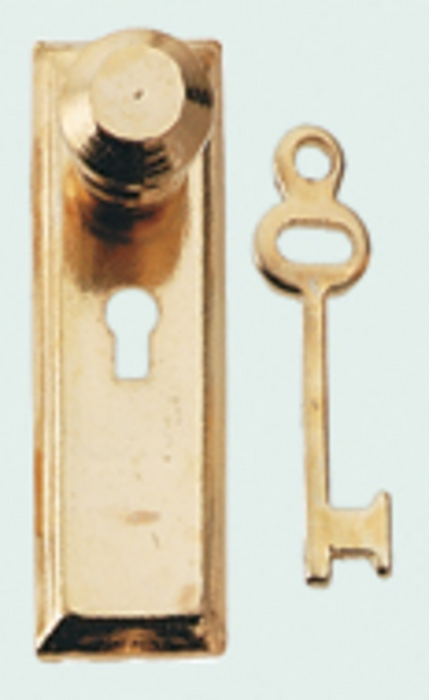 1/2in KNOB/KEYPLATE/6