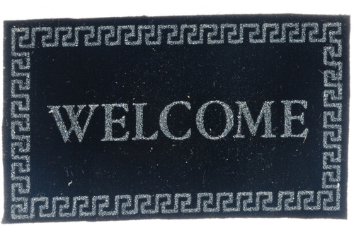 WELCOME MAT/BLACK