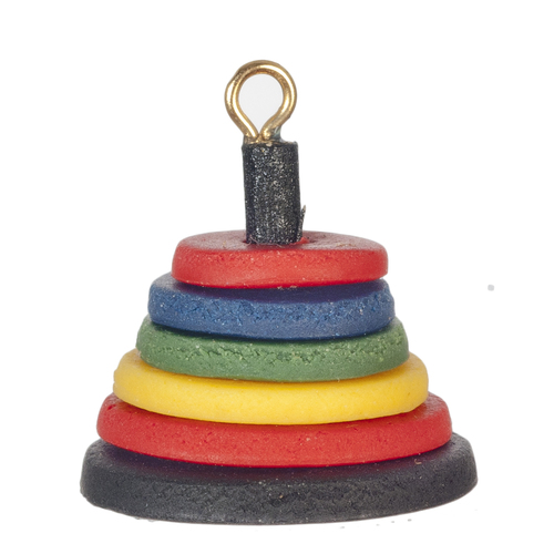 TOY RINGS/WOODEN