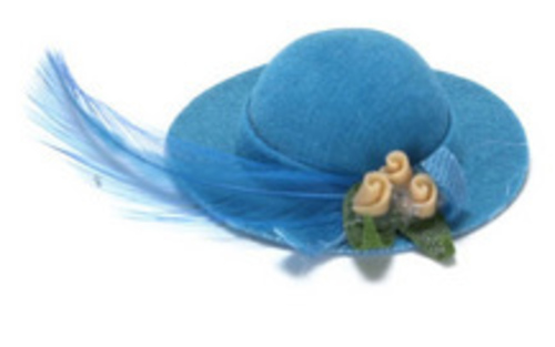 LADY'S HAT/TURQUOISE