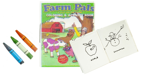 COLORING BOOK/PENS