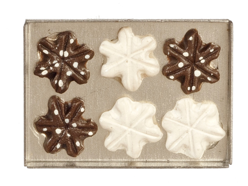 SNOWFLAKE COOKIES/SHEET