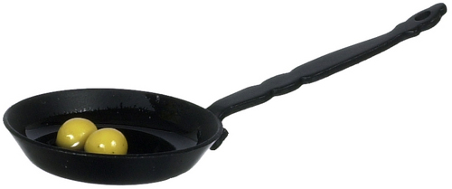 FRYING PAN W/EGGS