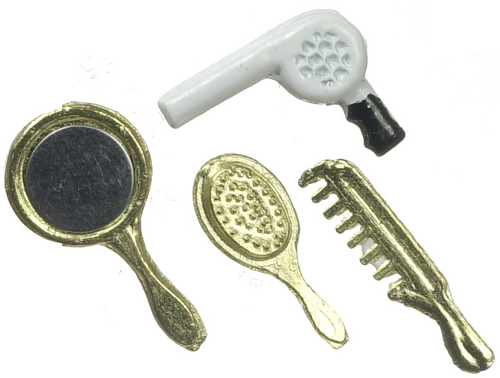 COMB/DRYER/MIRROR/BRUSH