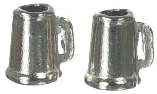 PEWTER BEER MUGS/2