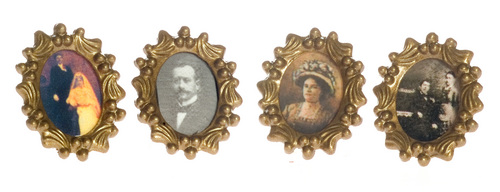 DECOR.OVAL PIC.FRAMES/AST