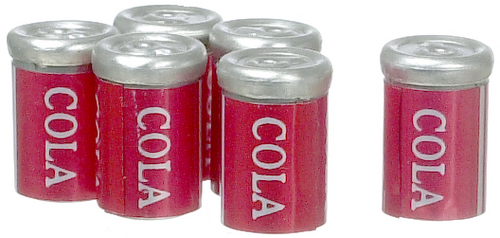 COLA CANS/6pcs