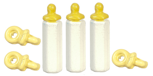 BABY BOTTLE/PAC.SET/6/YEL