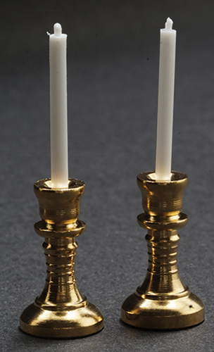 BRASS CANDLESTICKS/2
