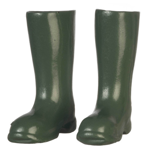 RUBBER BOOTS/GREEN