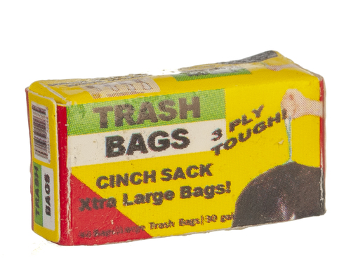 BOX OF TRASH BAGS