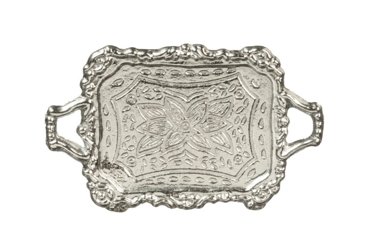 SERVING PLATE/SILVER/RECT