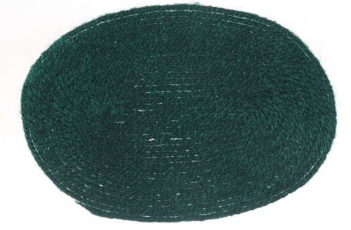 HUNTER GREEN RUG/LARGE