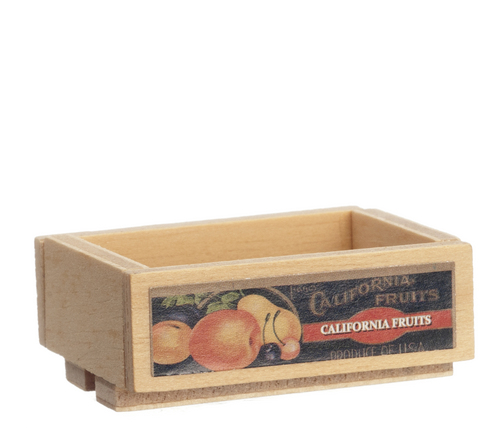 EMPTY FRUIT CRATE W/DECAL