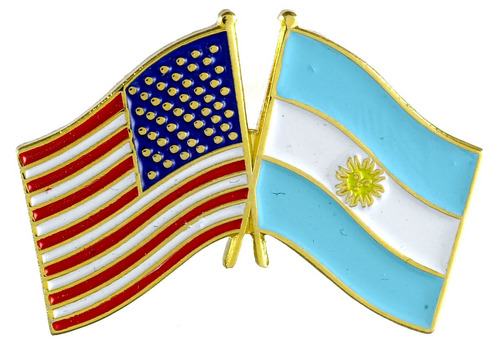 U.S./ARGENTINA FLAG PIN(