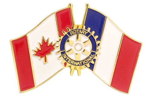 CANADA/FRANCE/ROTARY PIN(