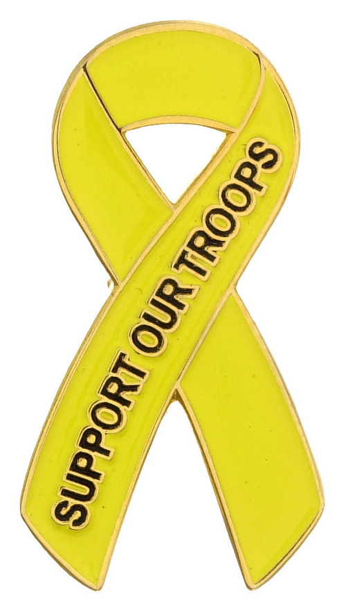 SUPPORT OUR TROOPS/YEL.PN