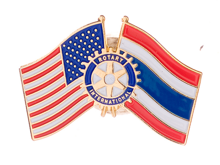 U.S./THAILAND/ROTARY PIN(