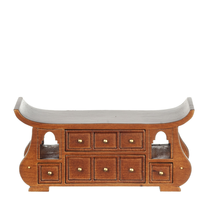ART NOUVEAU TABLE/WALNUT