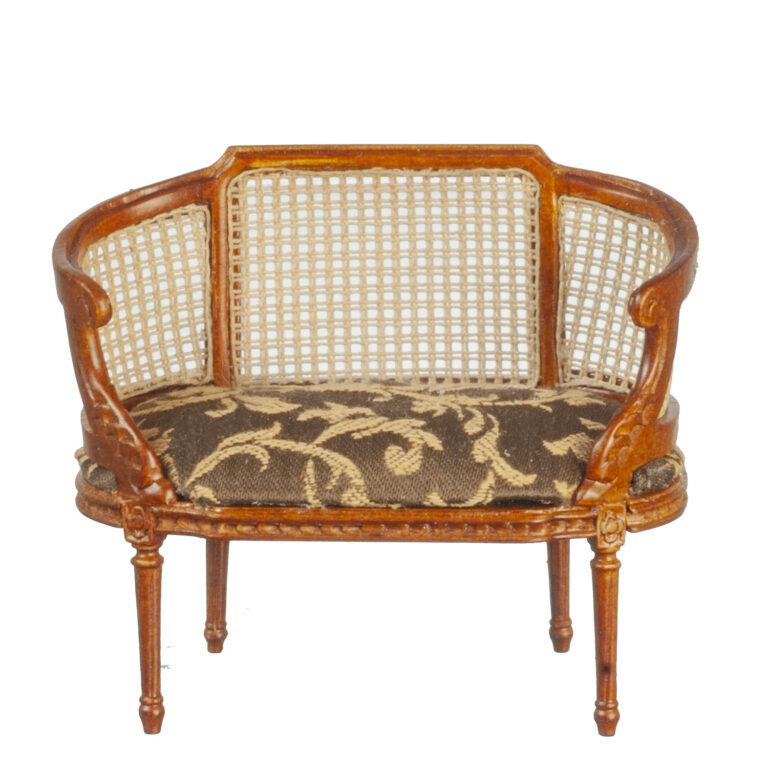 LOUIS XIV SMALL SETTEE/WA
