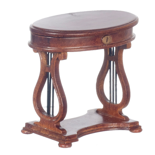 VICTORIAN SEWING BOX/WALN