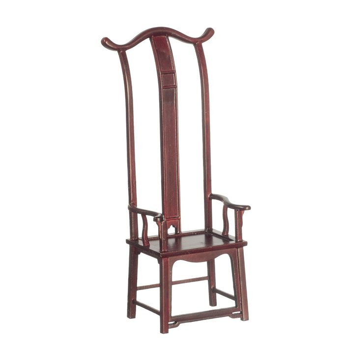 ART DECO CHAIR/MAHOG