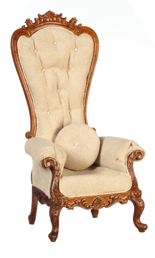 FR/BAROQUE THRONE CHAIR/W