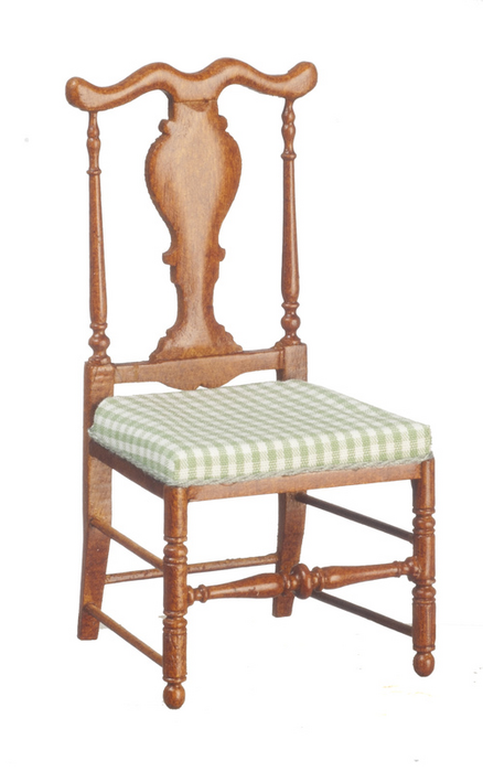 GEORGIAN SIDE CHAIR/WALNT