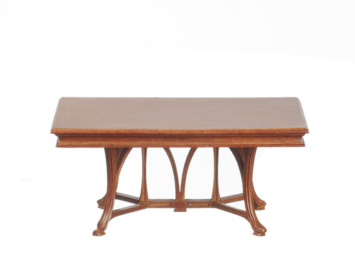 ART NOUVEAU TABLE/WALNUT