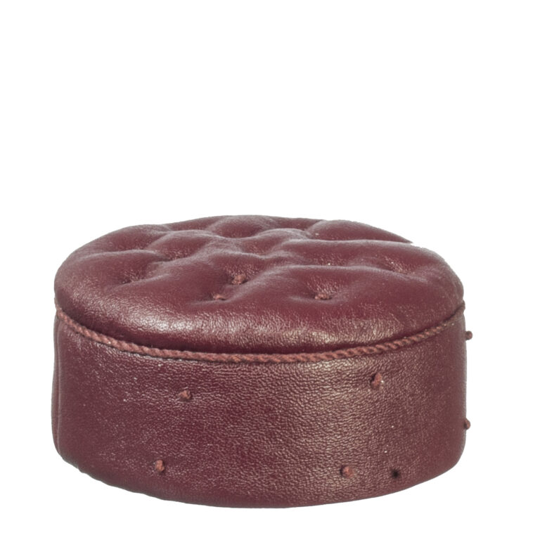 LARGE OTTOMAN/RED