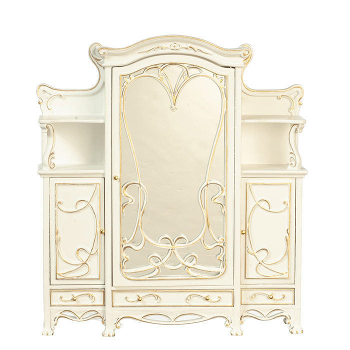 ART NOUVEAU WARDROBE/WHI