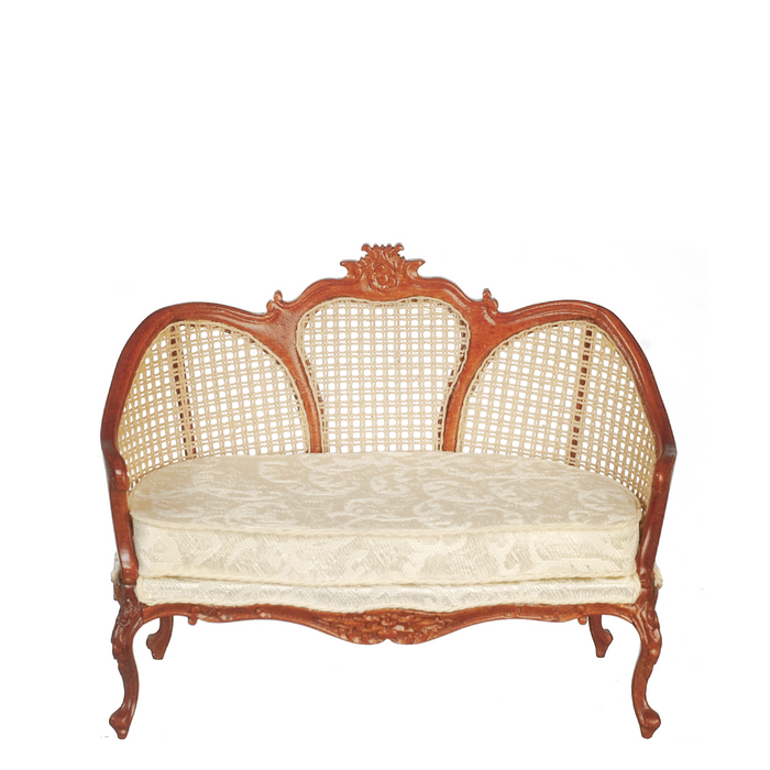LOUIS XV SETTEE/WALNUT