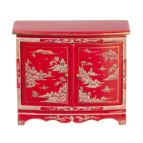 CHINESE CABINET/RED
